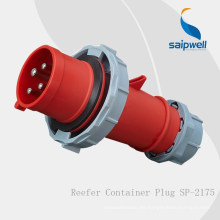 Accesorios del enchufe eléctrico del contenedor del refrigerado de Saipwell IP67 / 32A / 4P / 3H